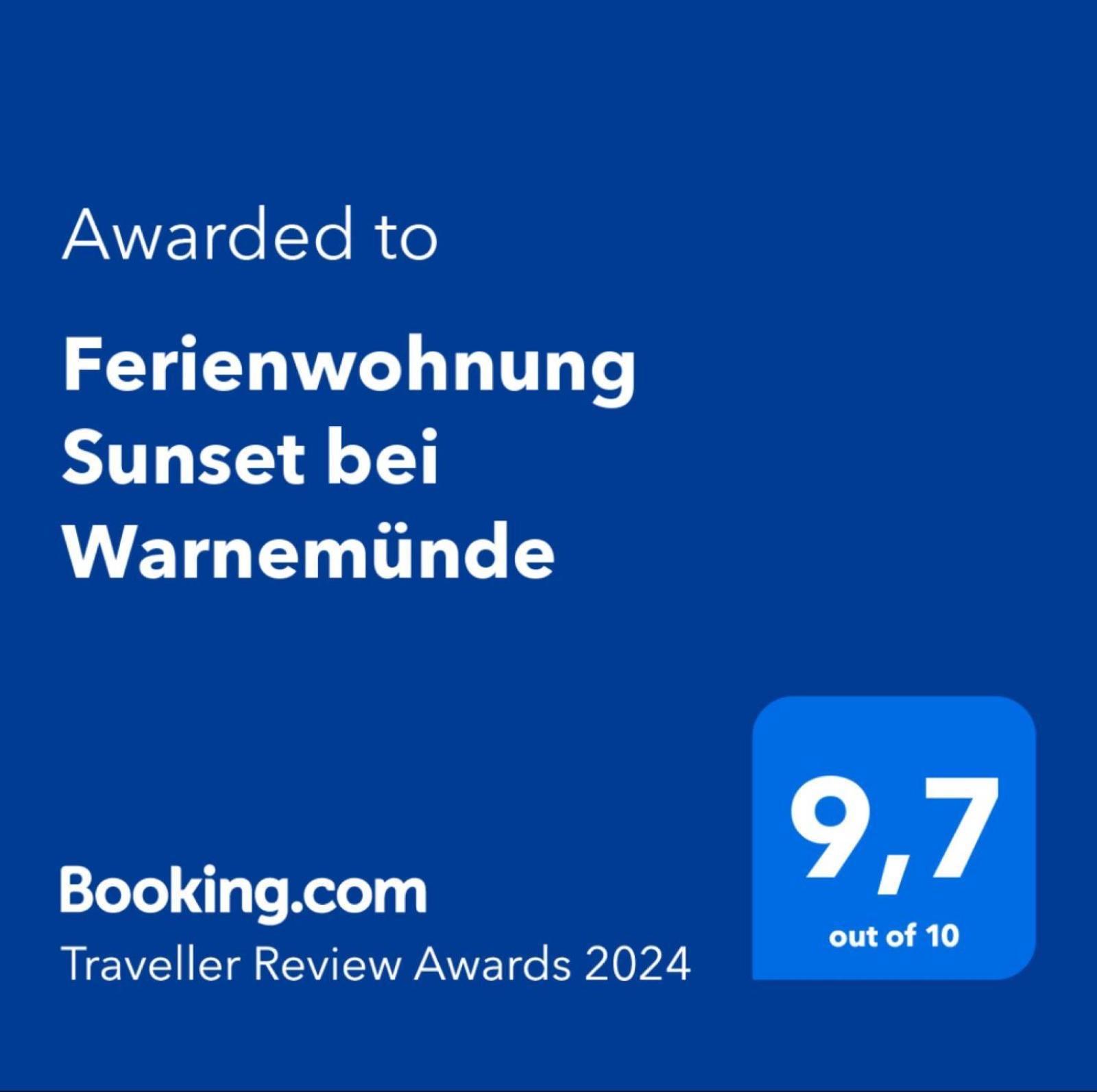 Ferienwohnung Sunset Bei Warnemuende Rostock Eksteriør bilde