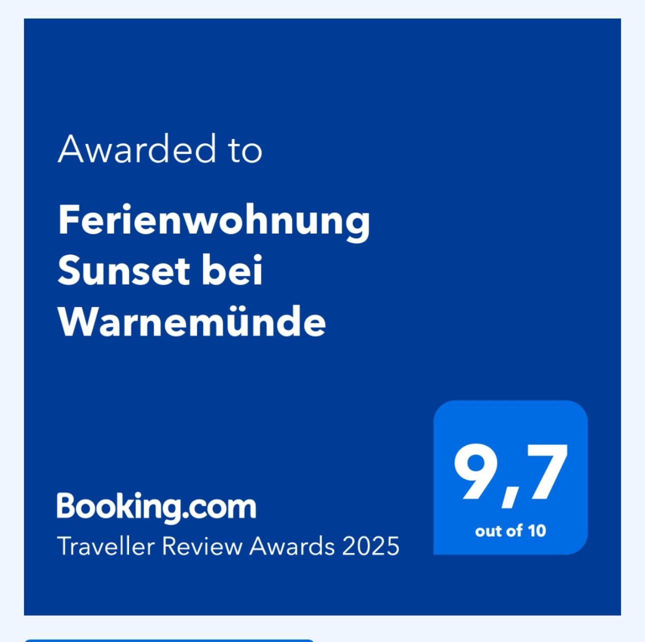 Ferienwohnung Sunset Bei Warnemuende Rostock Eksteriør bilde